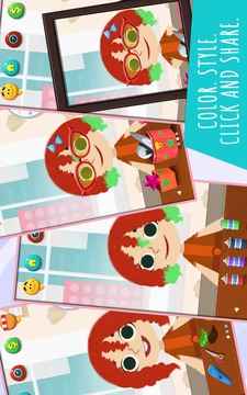 KinToons - Kids Hair Salon游戏截图2