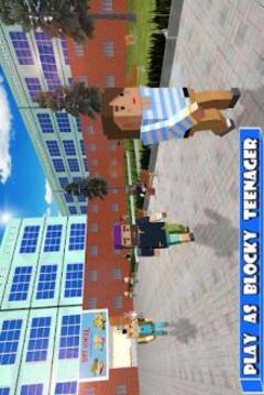 Blocky High School Adventures游戏截图5