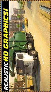 Garbage Truck : New York City Dump Truck Driver游戏截图4