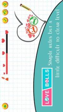 Love Balls - Draw Line to Connect Love Balls游戏截图2