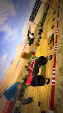 Monster Truck Tricky Stunt Race游戏截图1