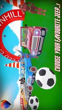 Superheroes Buggy Car Stunts 3d游戏截图1