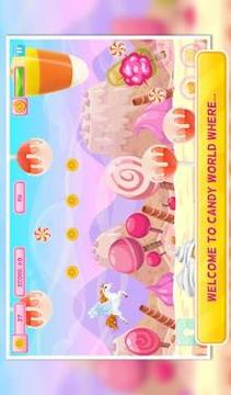 Pony in Candy World : Adventure Arcade Game : Free游戏截图5