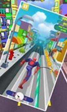 Subway Spider-Run Surfer游戏截图1