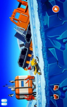 Winter Sports Game: Risky Road Snowmobile Race游戏截图1