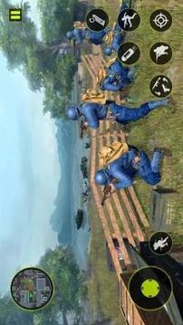 US Army WW2 Battleground Survival Shooting Game游戏截图1