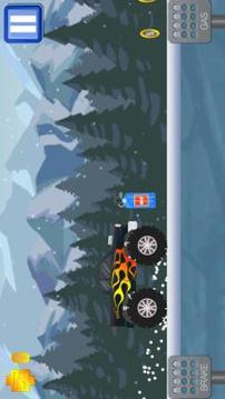 Kids car: Snow racing游戏截图5