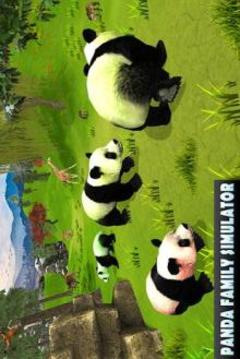 Wild Panda Family Jungle Sim游戏截图4