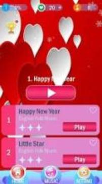 Heart Love Piano Games游戏截图2