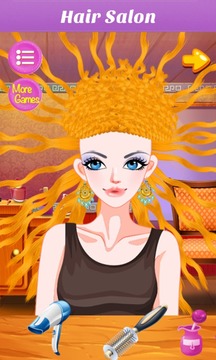 Hollywood Fashion Hair Salon游戏截图1