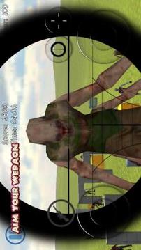 Zombie Mob Sniper 3D游戏截图3