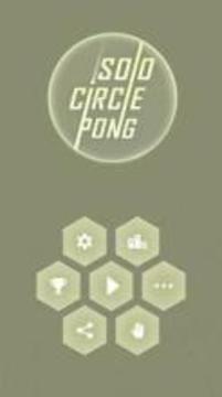 Solo Circle Pong : Classic Circular Arcade游戏截图4