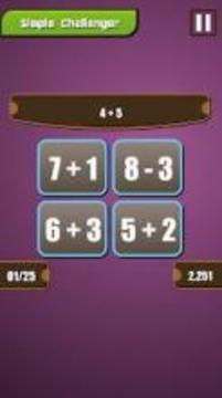 Math Workout - Brain Trainer游戏截图2