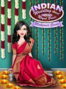 Indian Wedding And Indian Royal Bride Makeovergame游戏截图5