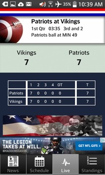 New England Football游戏截图2