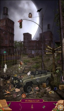 Hidden Objects Deserted City游戏截图2