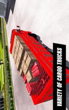 Truck Driving: Cargo Transport Speed Delivery Game游戏截图1