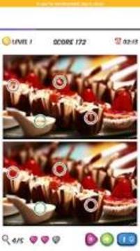 Spot the Rooms difference: Desserts游戏截图2