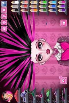 Monster Crazy Hair Salon游戏截图3