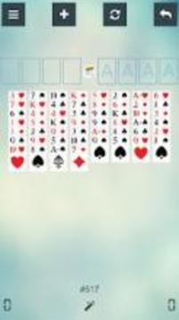 FreeCell X (Carta blanca) - Solitario de cartas游戏截图4