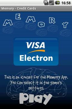 Memory - Credit Cards游戏截图1