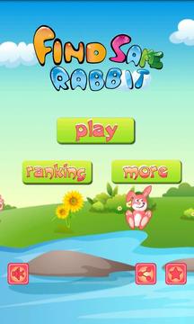 Find Rabbit(Kids brain puzzle)游戏截图1