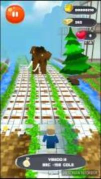 Subway Surf : Pixel Zombie Run游戏截图5