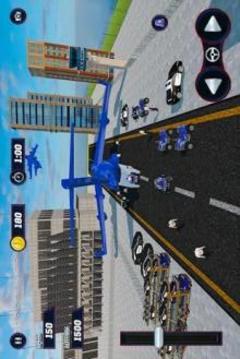 Police ATV Bike & Car Plane Transport Truck Game游戏截图2