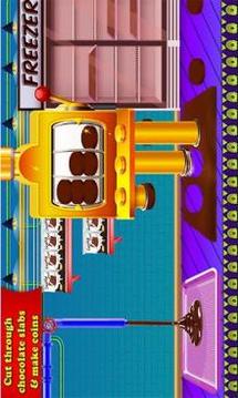 Chocolate Coin Factory: Money Candy Making Games游戏截图2