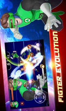 超级绿环英雄 - 终极战斗游戏截图2