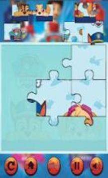 Jigsaw Puppy Paw Puzzle Games游戏截图5