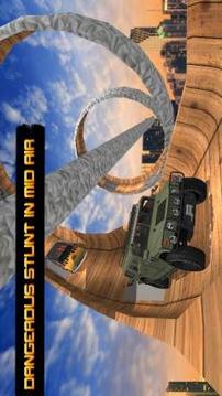 Vertical Mega Ramp Car Driving Stunts Simulator 3D游戏截图3