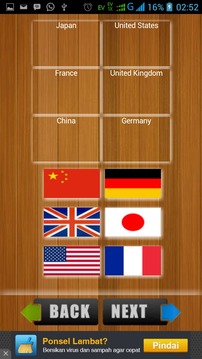 QUIZ : Nation Flag游戏截图5