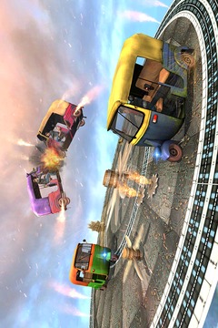 Tuk Tuk Demolition Derby : Rickshaw Driver Clash游戏截图1