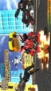 Ultimate Robot Transformation Crime City Rescue游戏截图5