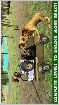 Jungle Safari Survival : Jungle driving game游戏截图4