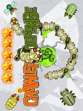 Crawler Defense - Snake Action游戏截图1