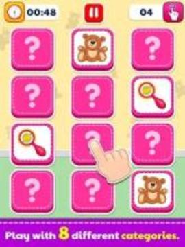 Match Puzzle For Kids - Memory Games Brain Games游戏截图5