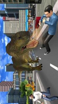 Angry Dinosaur City Attack Simulator 3D游戏截图1