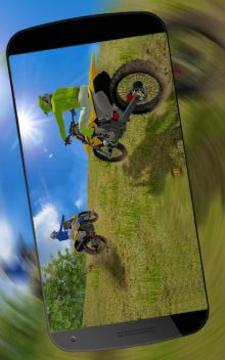 Motorbike Offroad Uphill Climb Simulator Game Free游戏截图2