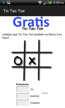 Tic Tac Toe Clasico Juego游戏截图2