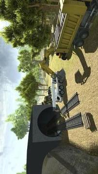 Train Construction Crane Simulator 17 & Builder 3D游戏截图1