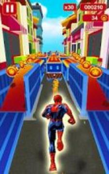 Spider hero Temple City游戏截图3