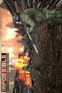 Impossible Commando Shooting Secret Army Game游戏截图2