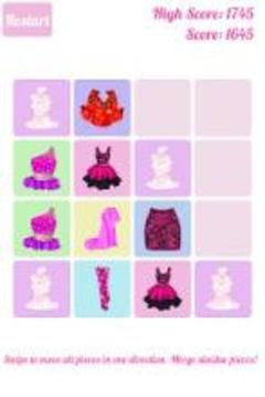 Fashion 2048 - Рuzzle game for girls游戏截图5