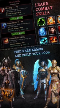 Vengeful Souls RPG: Heroes, Clans & Battles游戏截图4