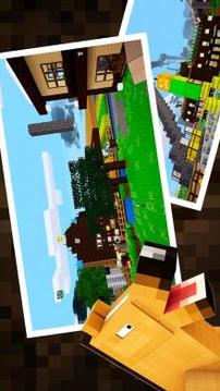 Craft World Farm Land Building Game游戏截图1