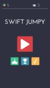 Swift Jumpy – Free Box Jumping Game游戏截图1