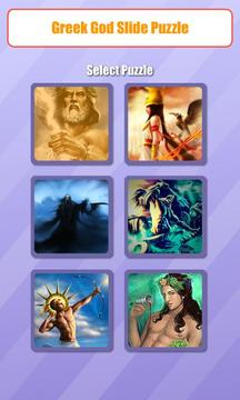 Greek Gods Sliding Puzzle游戏截图1