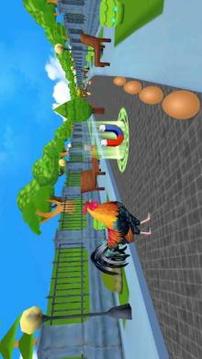 Angry Rooster Run II – Wild Rooster Endless Run 3D游戏截图2